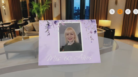 ⭐FOTOLIBRO TEMATICA FLORES LILA TAPA RIGIDA 28X22CM⭐