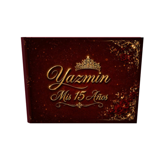 Fotolibro XV años Yazmin 22x28 cm en 3D