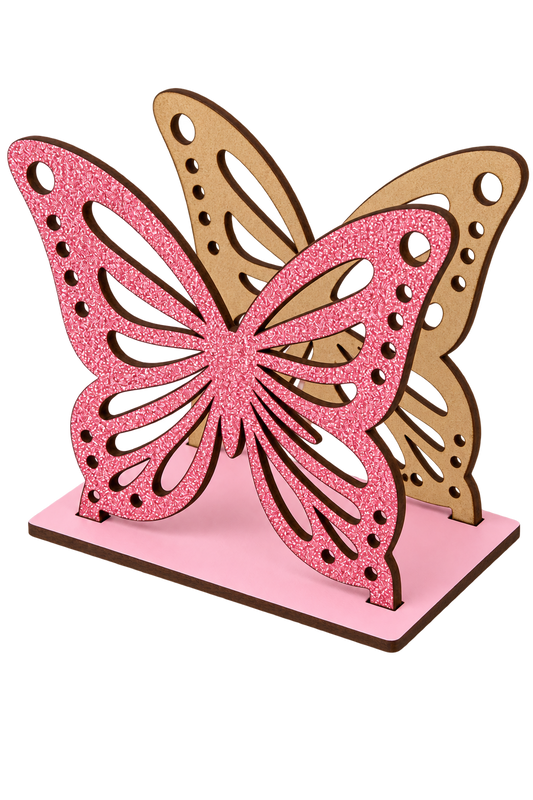 Servilletero mariposa personalizado