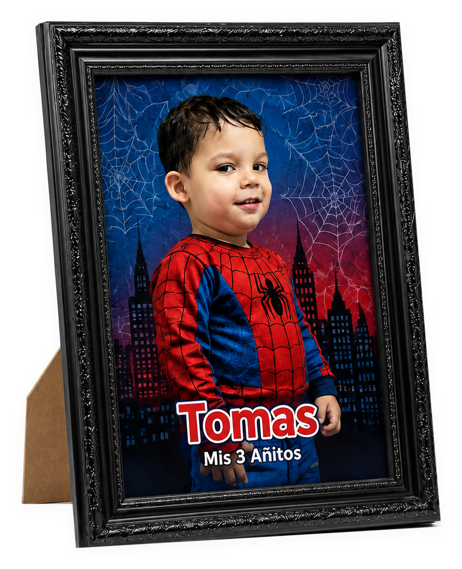 Souvenir portarretrato personalizado 10x15 de Tomás
